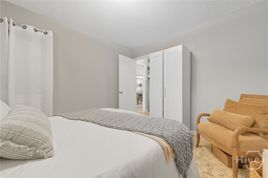 Both bedrooms are spacious.