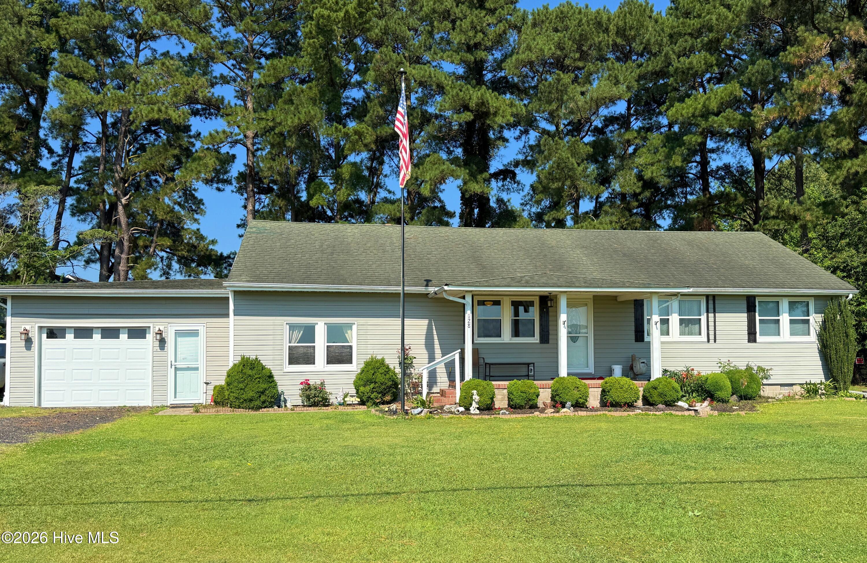 Exterior photo of 128 N Indiantown Road, Shawboro, NC 27973. MLS: 100576609