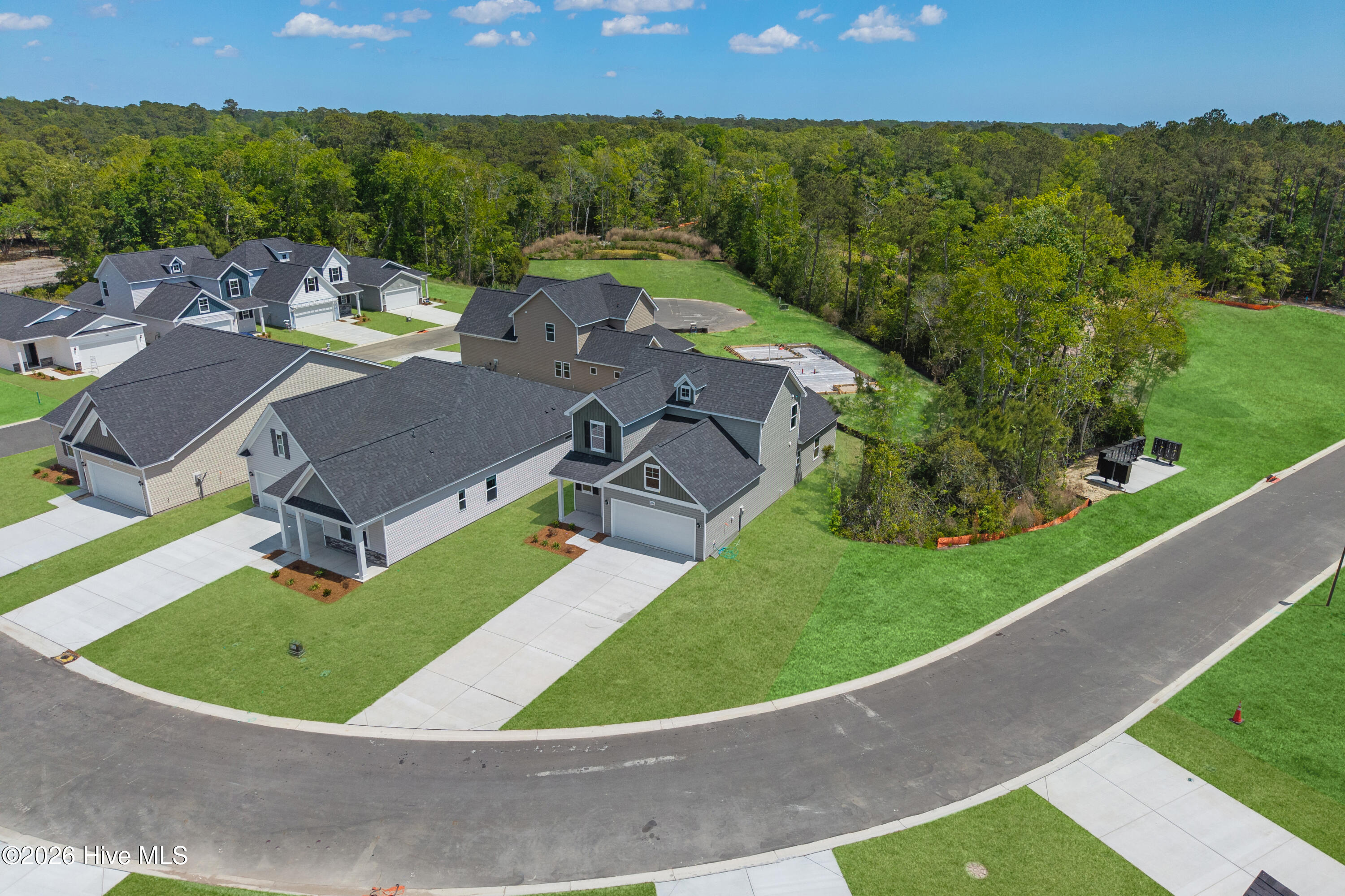 Aerial View of Home Front