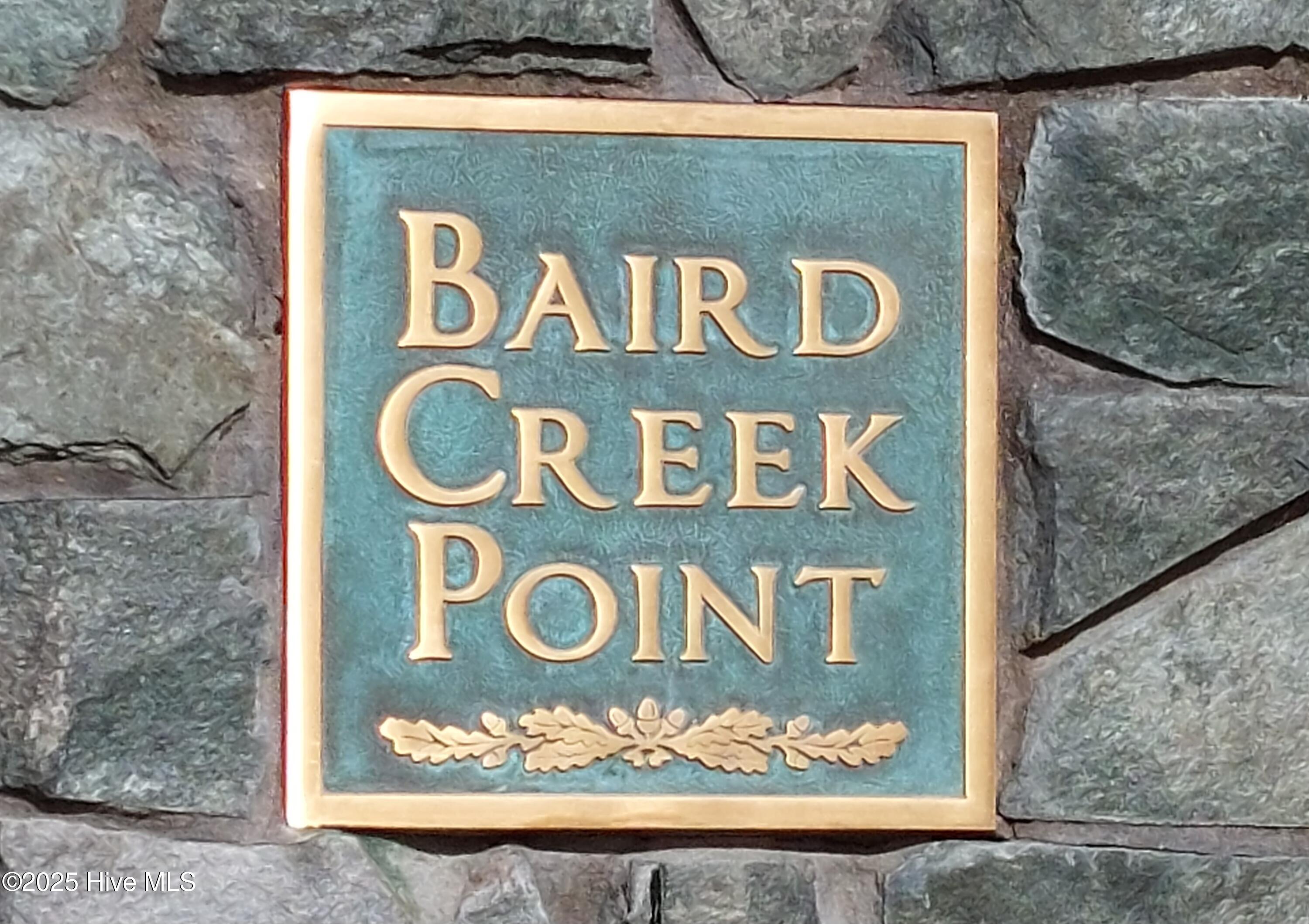 Baird Creek Point Entrance Sign