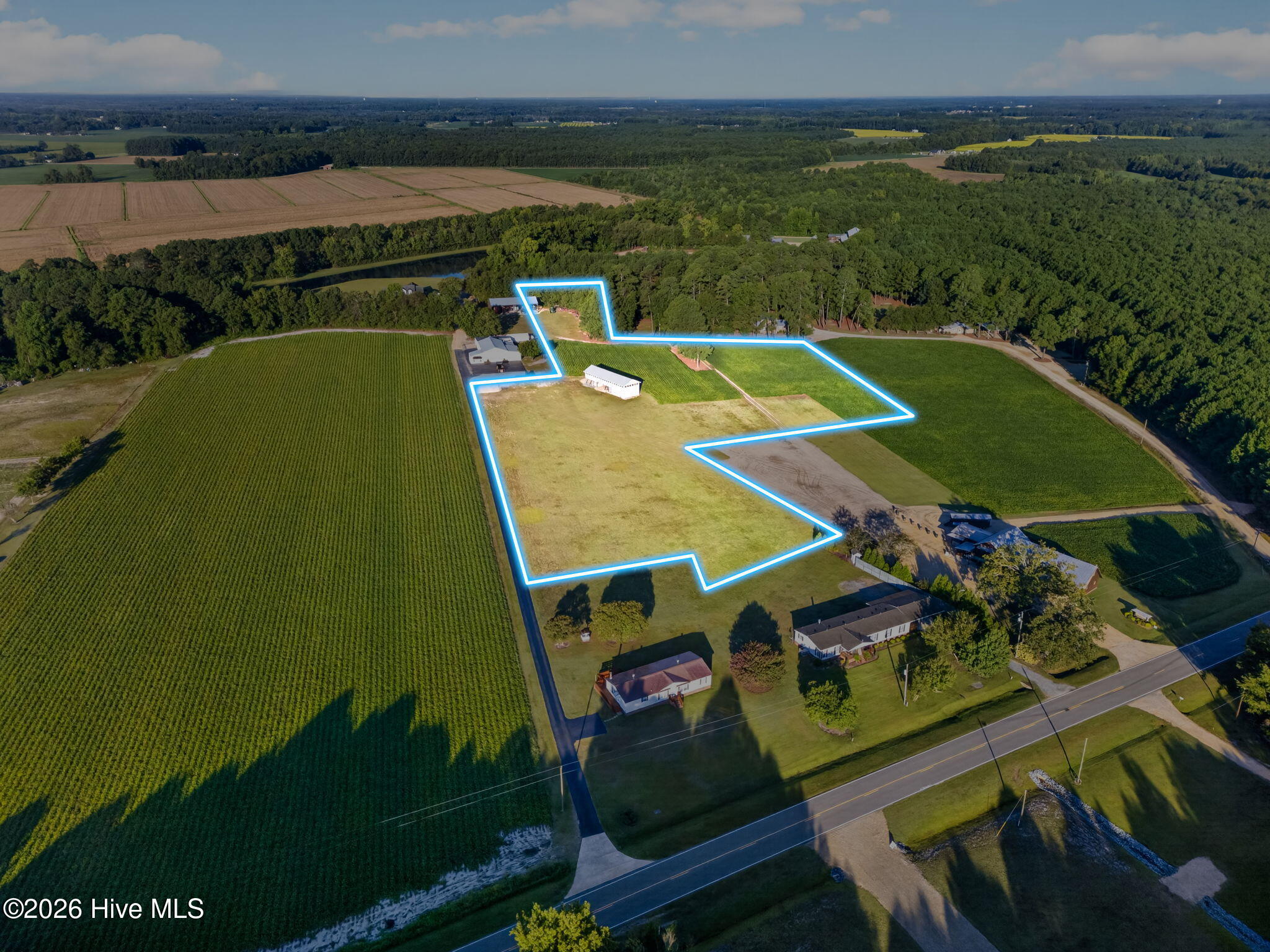 6.18 Acre Tract with Pole Barn