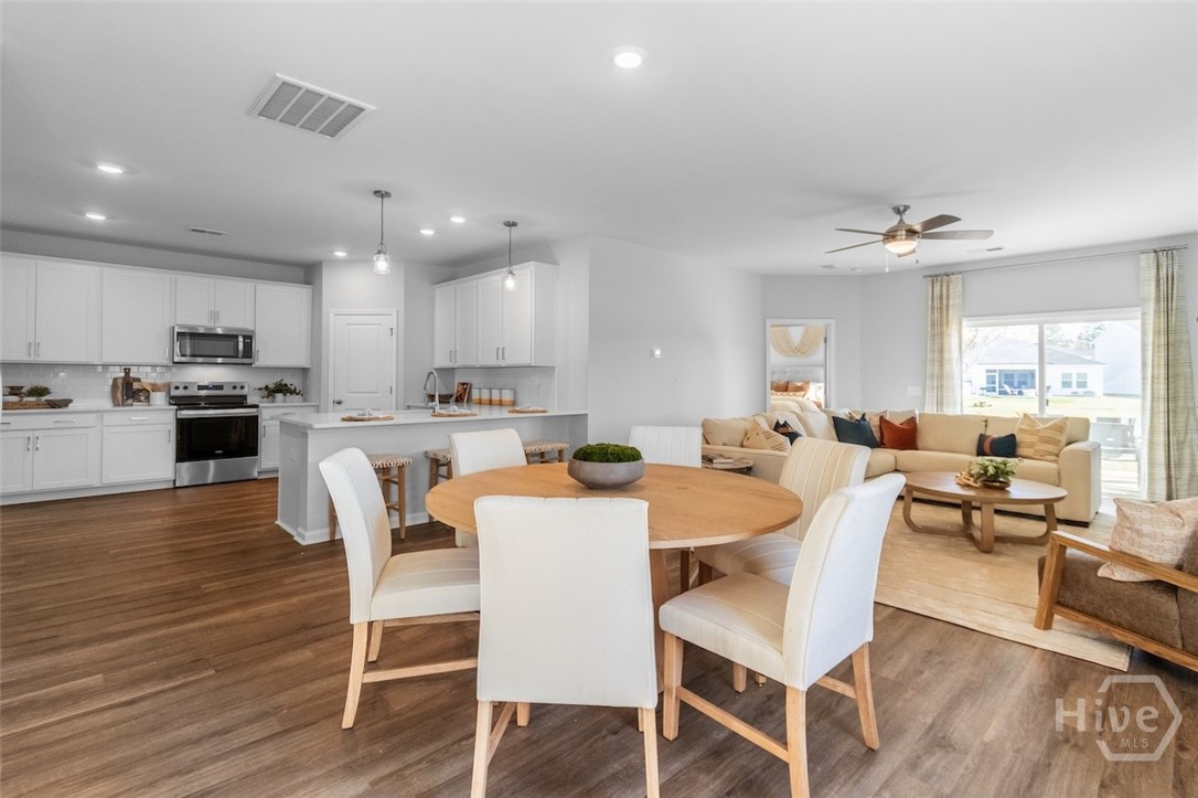 Bloomfield Model Home Great Room