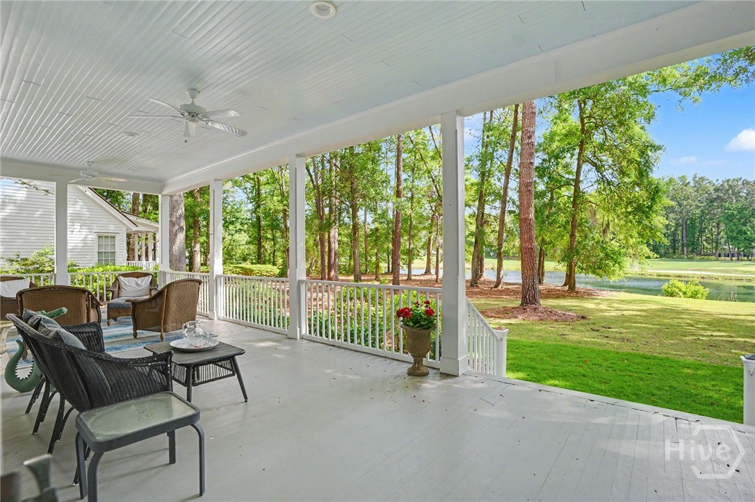 Main House Back Porch