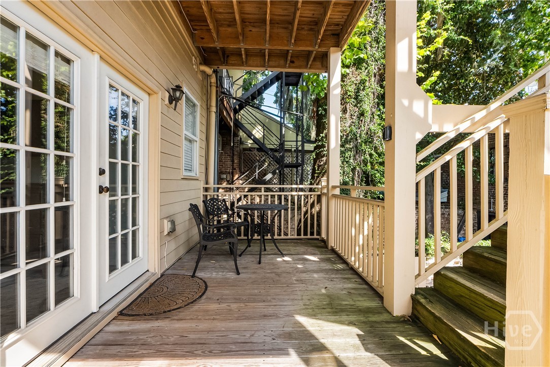 Lovely courtyard.