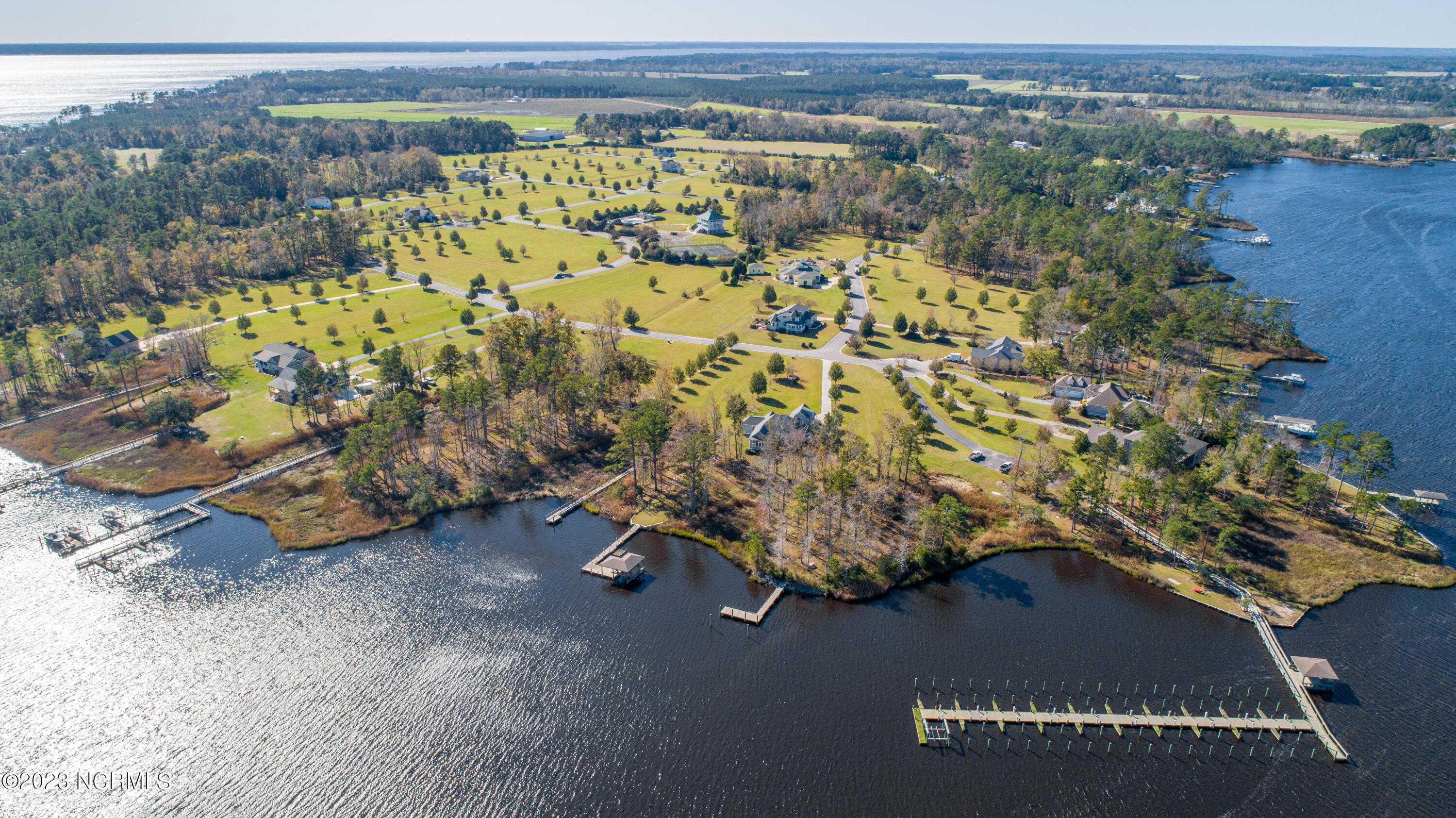 Aerial View with Dock (Lot 32)