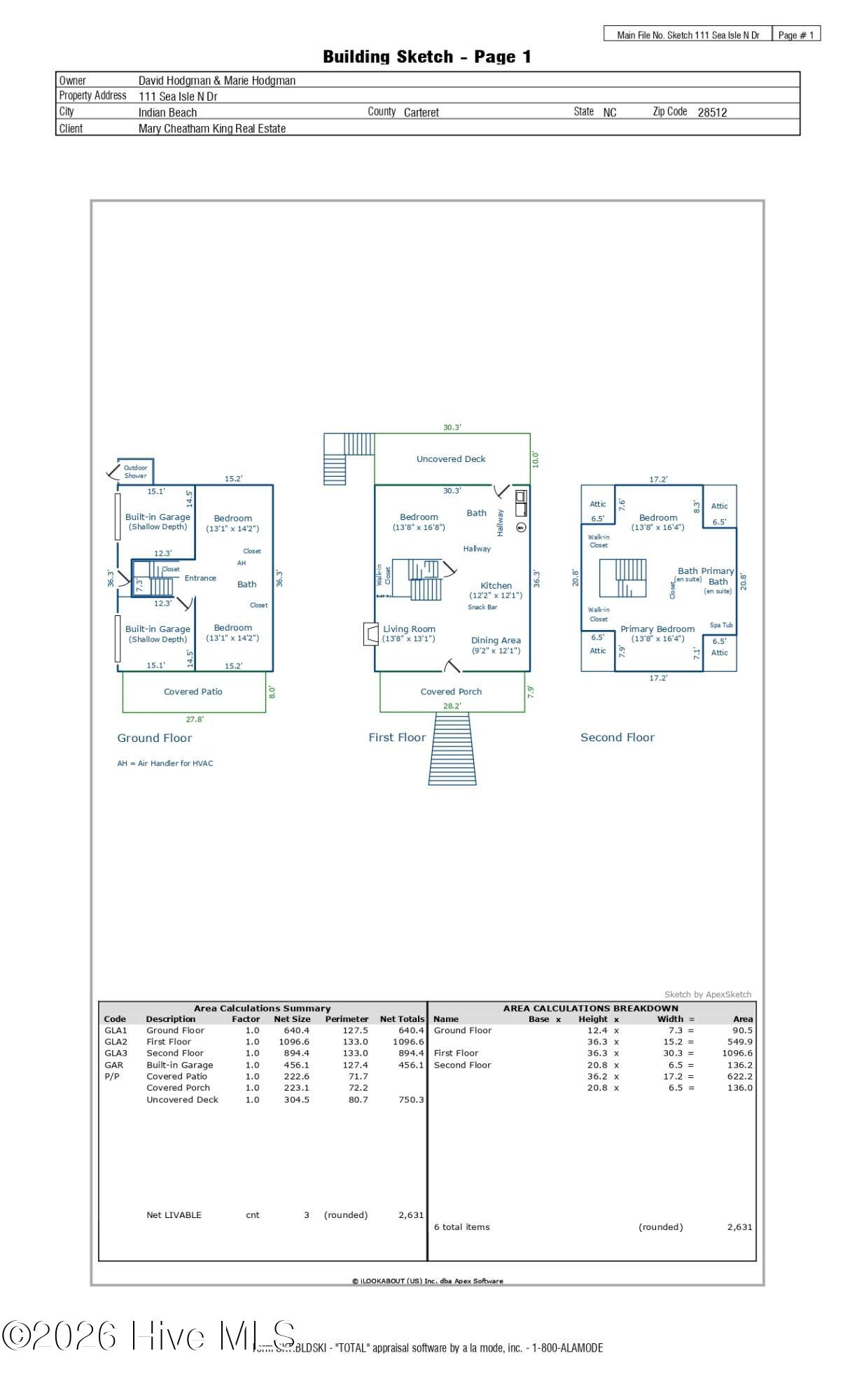 111 Sea Isle North Drive & Slip 7,Indian Beach