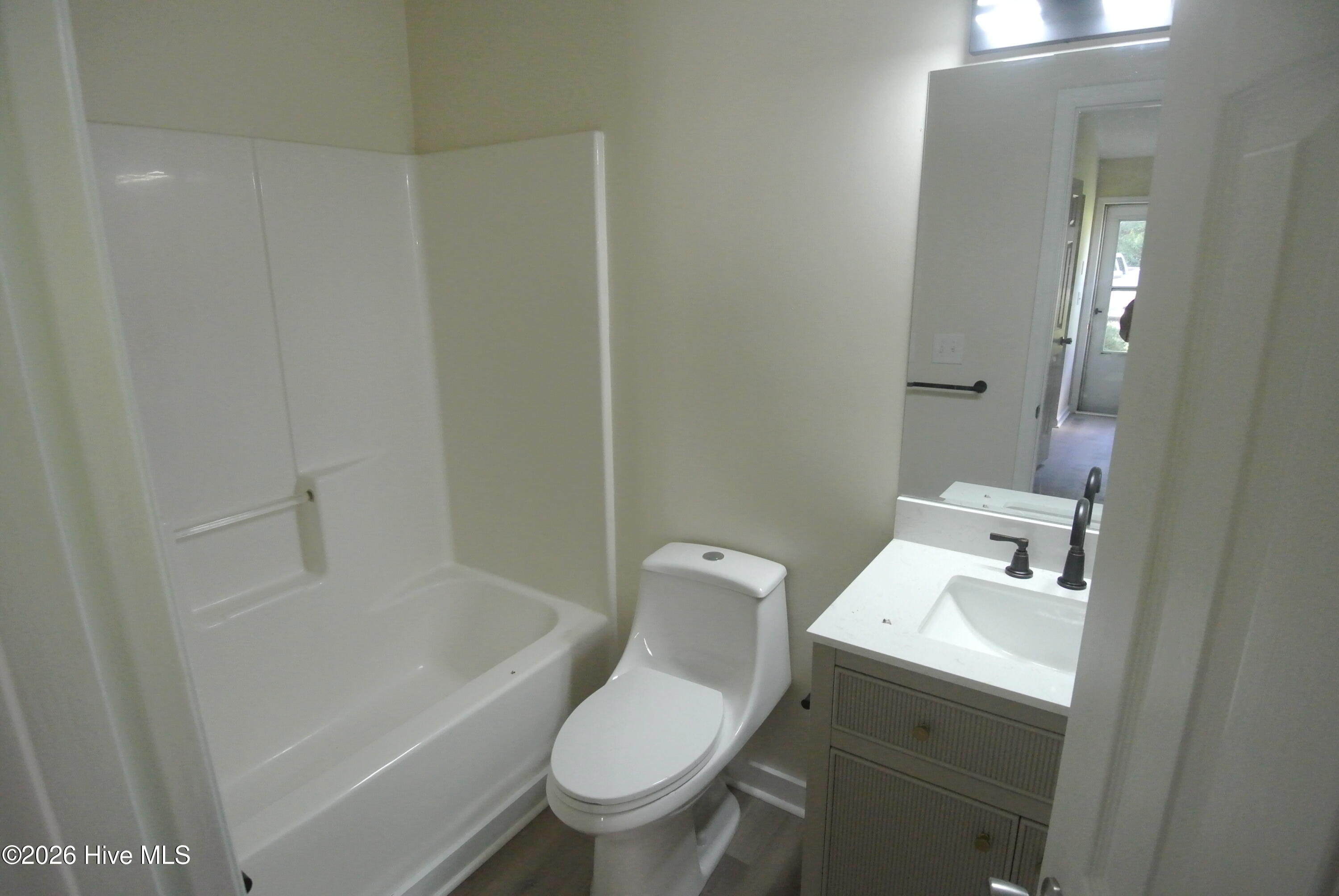 Hallway bathroom