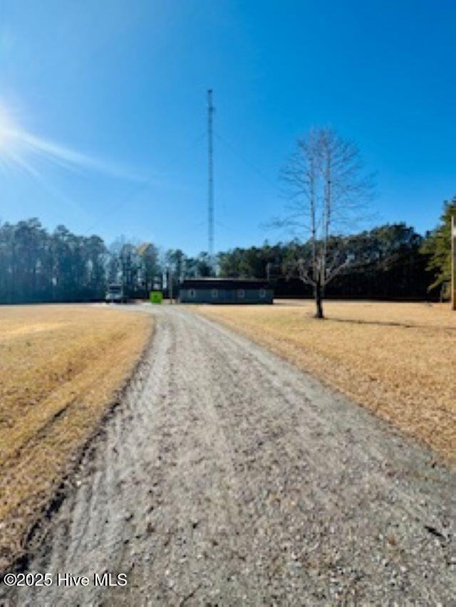 Drive up to building