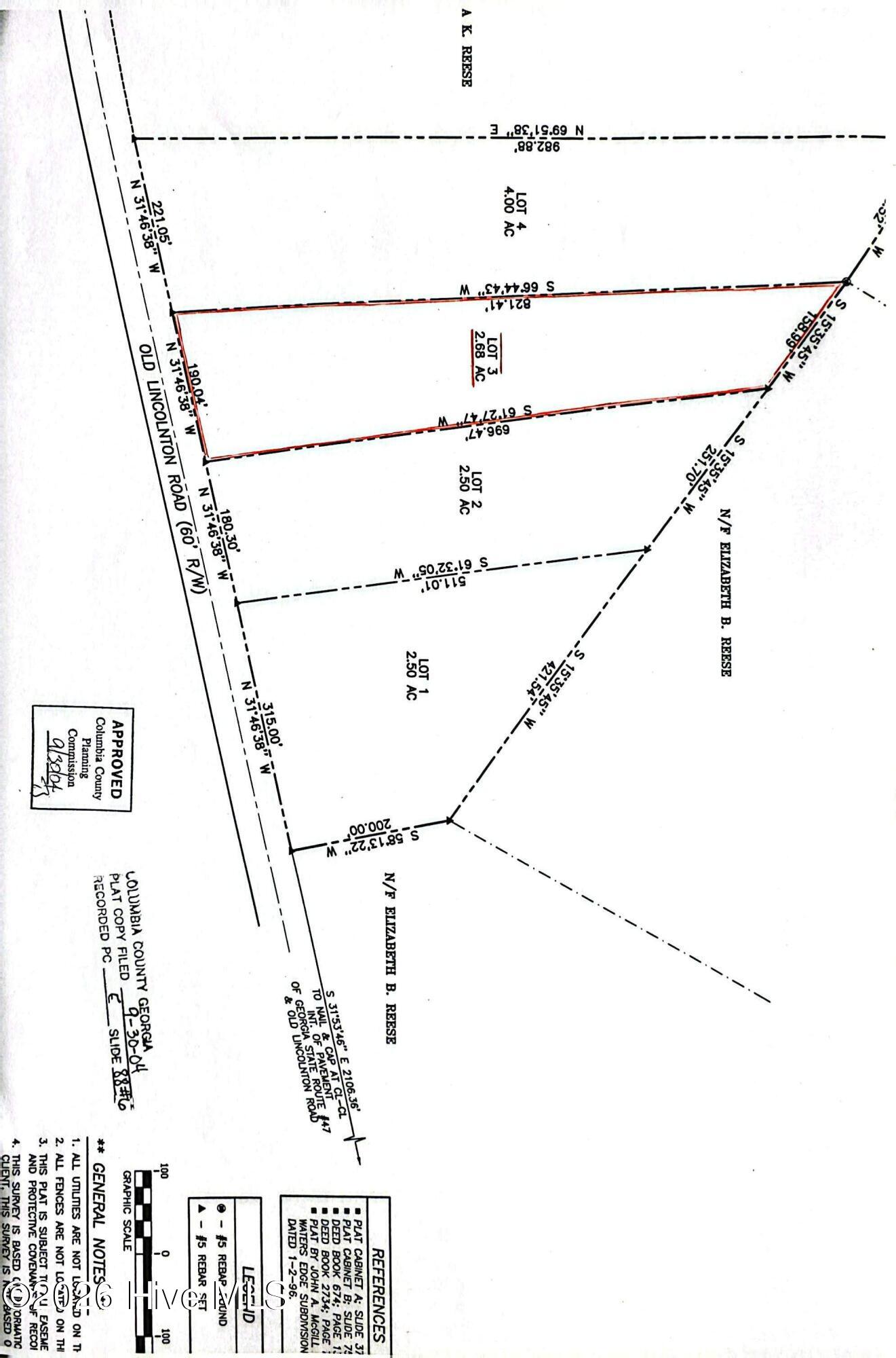 1st image of 0 Old Lincolnton Rd, Appling, GA 30802 | MLS# 100584600