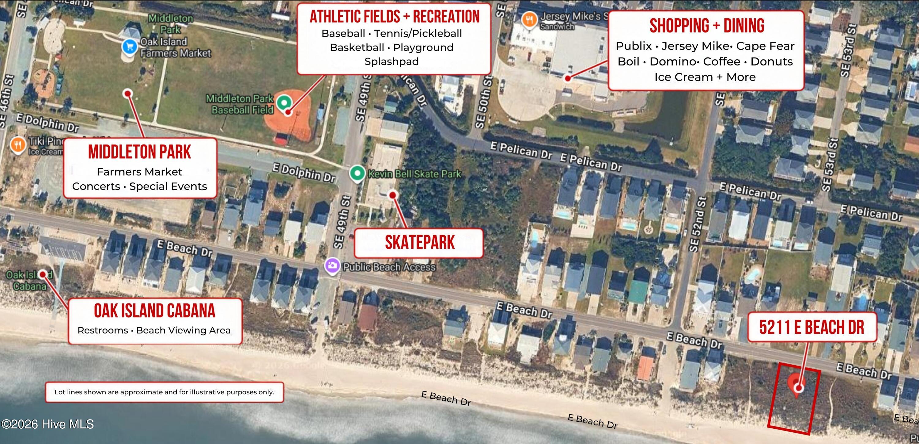 Photo 3 of Land for sale at 5211 E Beach Dr, Oak Island, NC 28465 | MLS# 100600002 | Listing updated on 2026-09-01