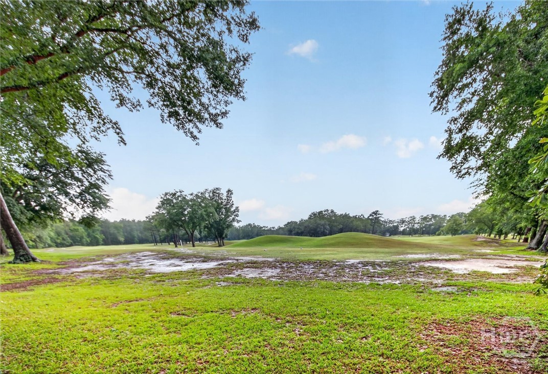 Beautiful golf course view