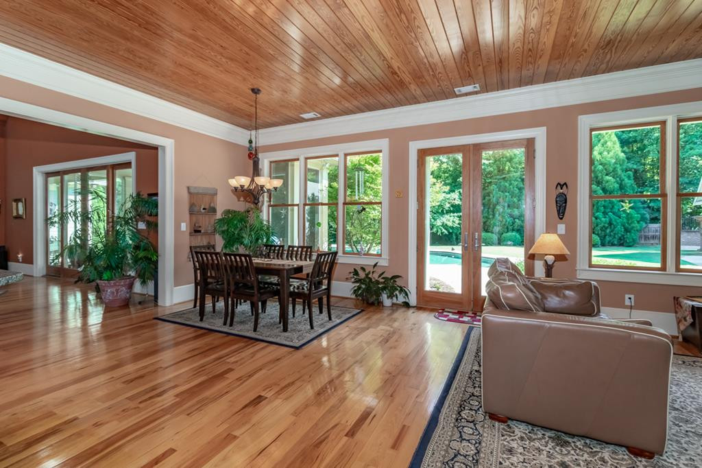 Dining/Flex Space - Tongue & Groove ceiling