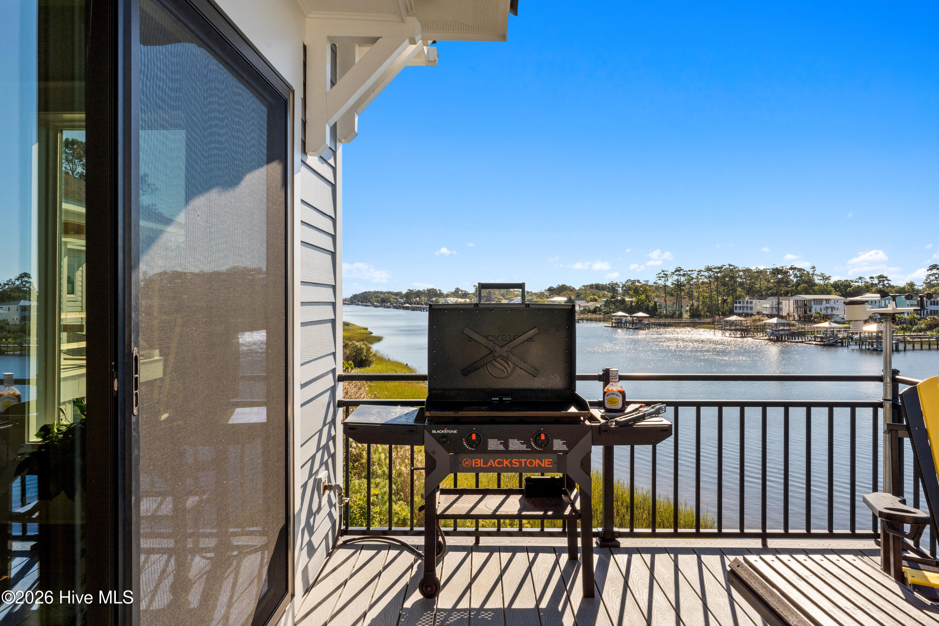Grilling enhanced with this view while you cook