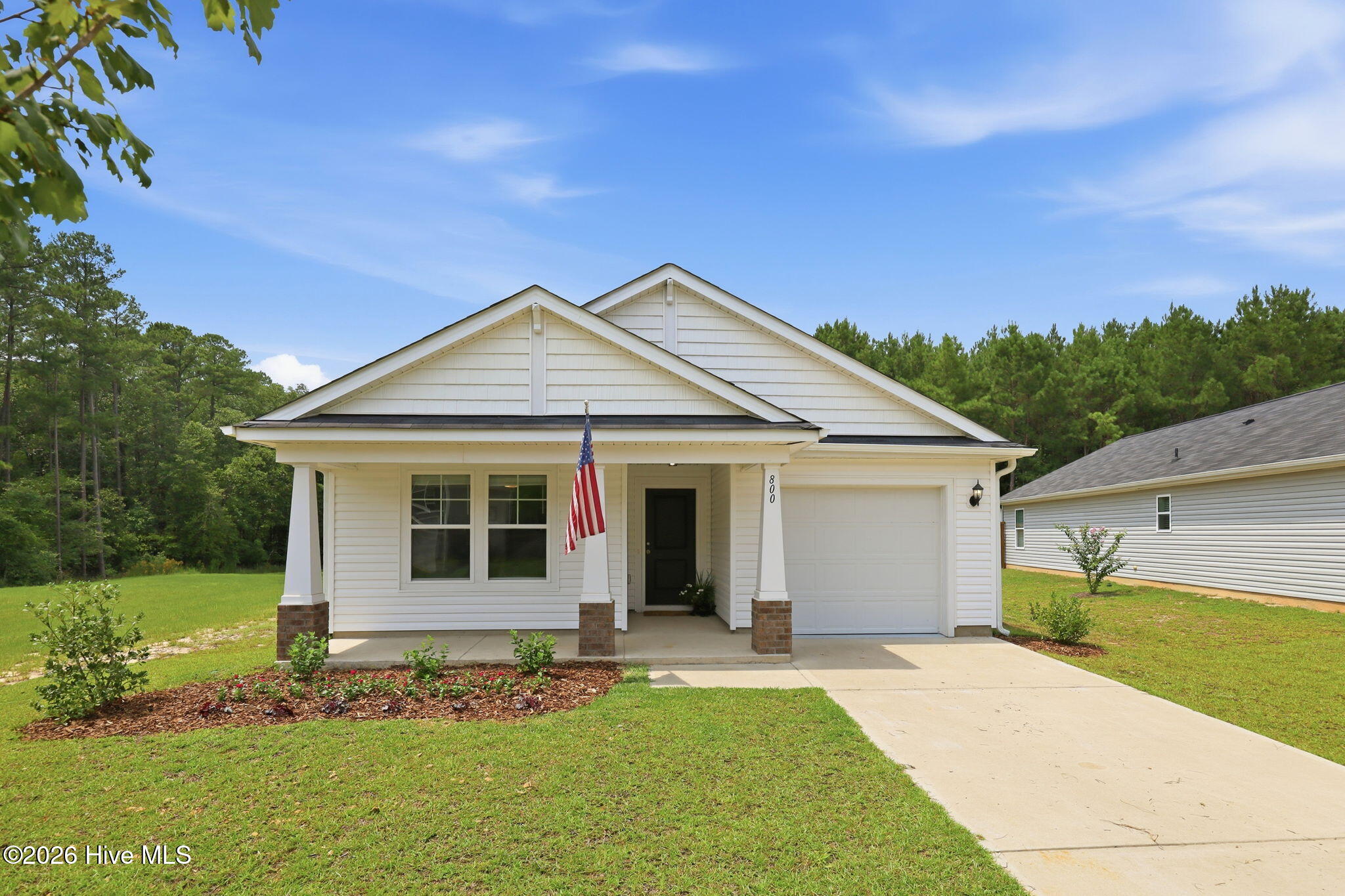 Exterior photo of 800 Conductor Court, Vass, NC 28394. MLS: 100592783