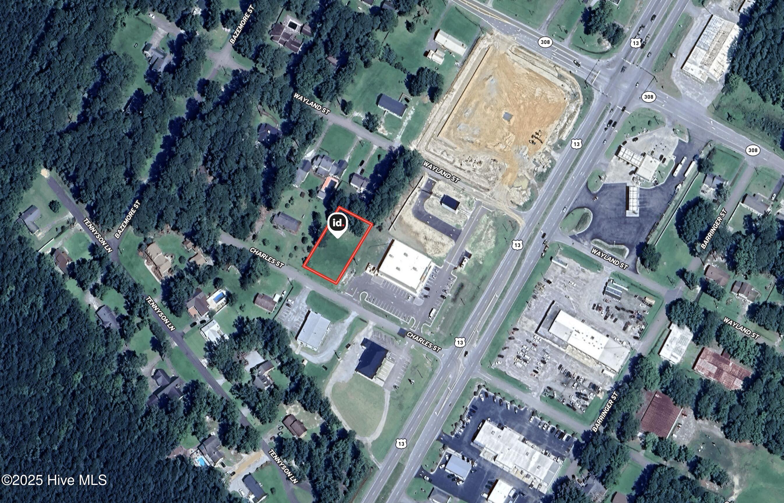 Nice price for a commercial vacant lot with 0.39 cleared acres. Excellent access. Listing Agent is also an owner of the corporation that owns the lot.