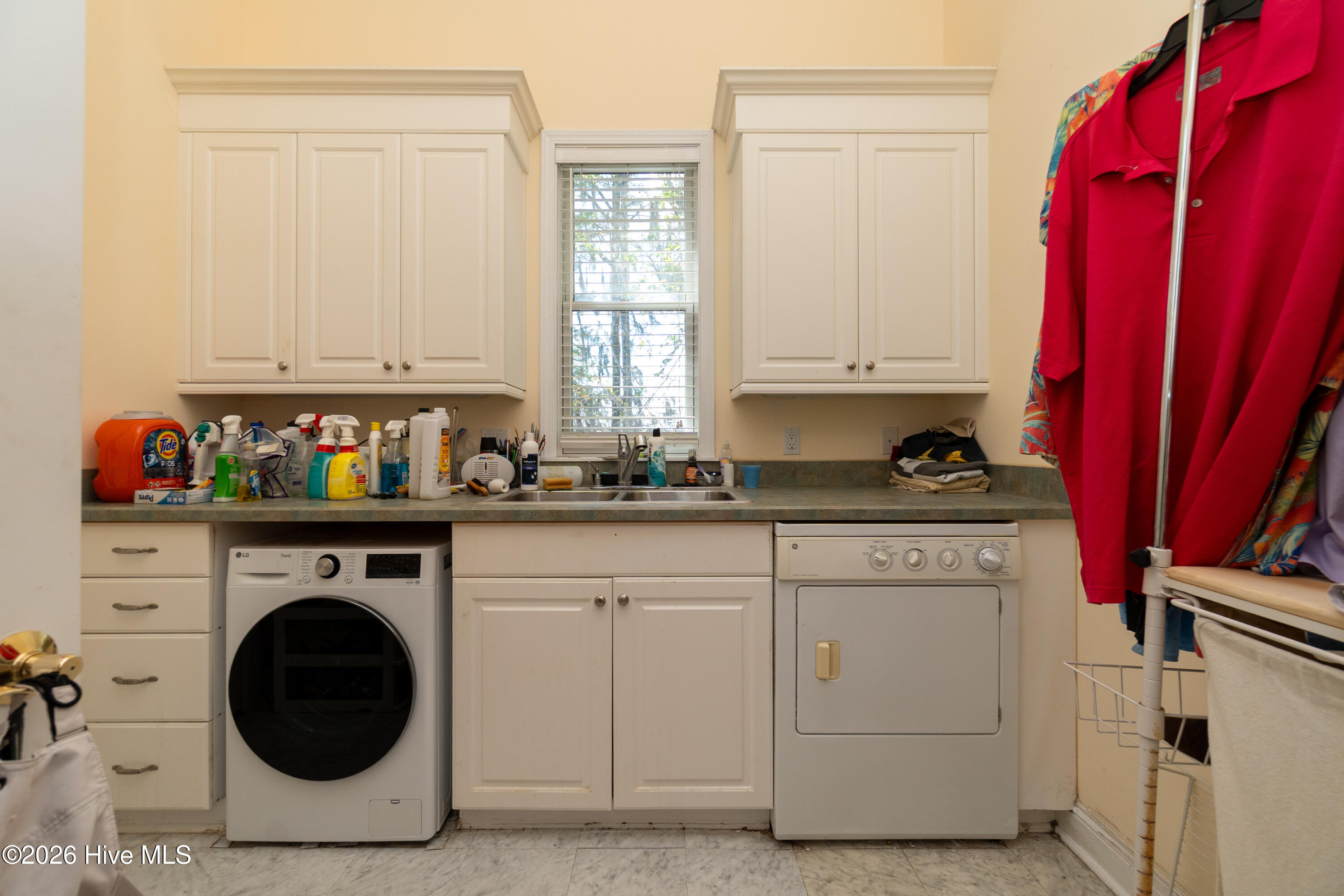 Laundry off primary bedroom