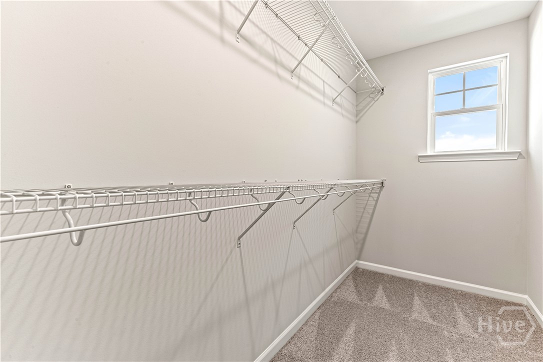 Not the actual home. Pictures are of a completed Crestview plan and are for reference only.