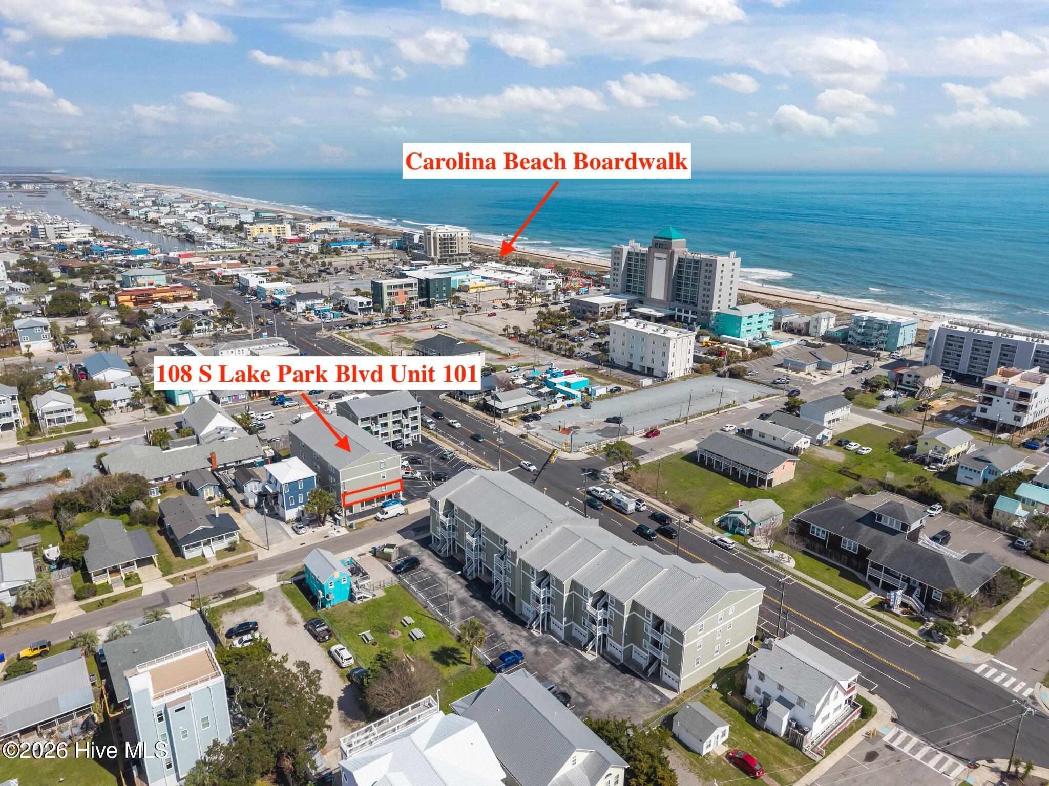 108 S Lake Park Boulevard UNIT 101, Carolina Beach, NC, 28428