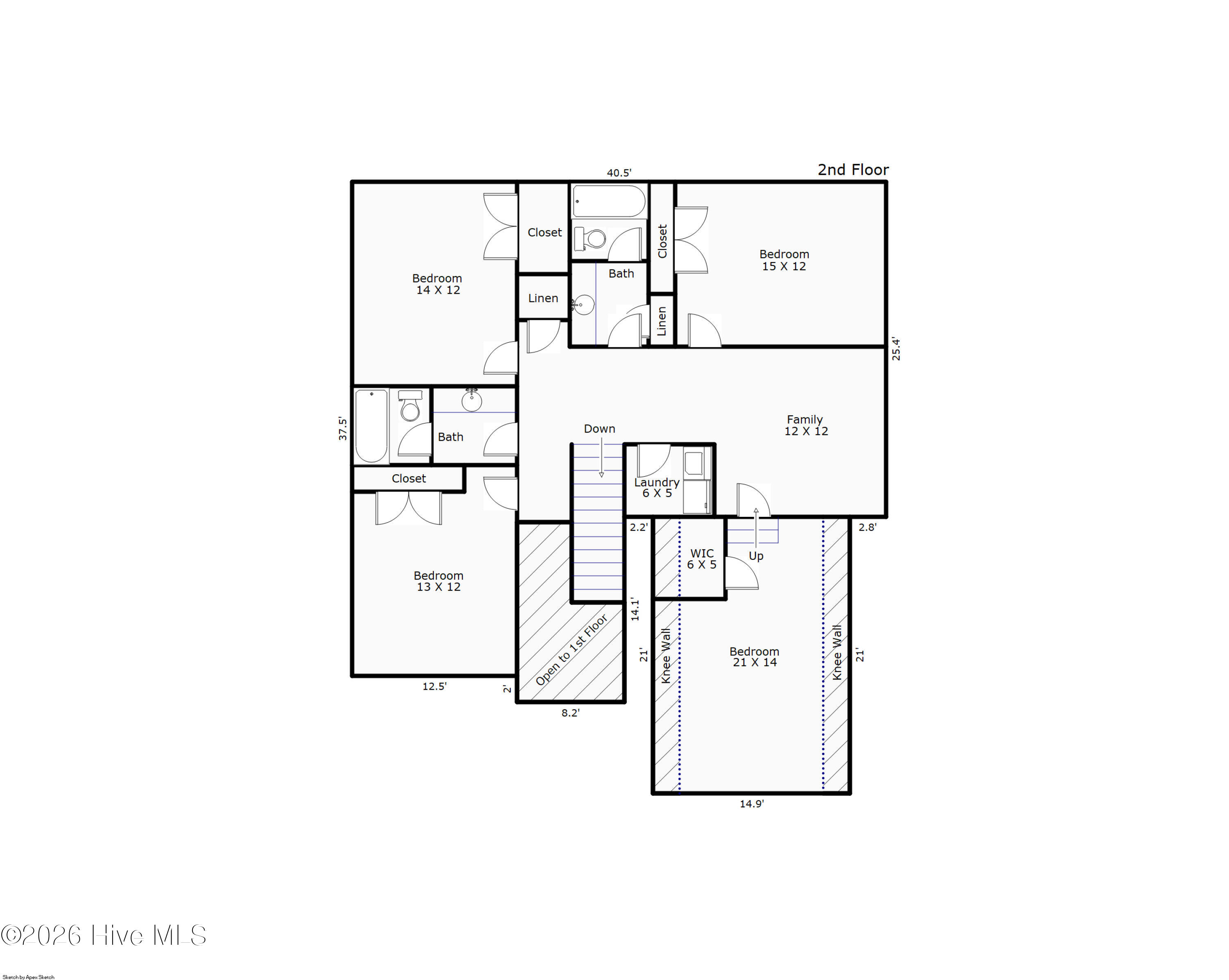 Exterior photo of 6005 Tarin Road, Wilmington, NC 28409. MLS: 100599704