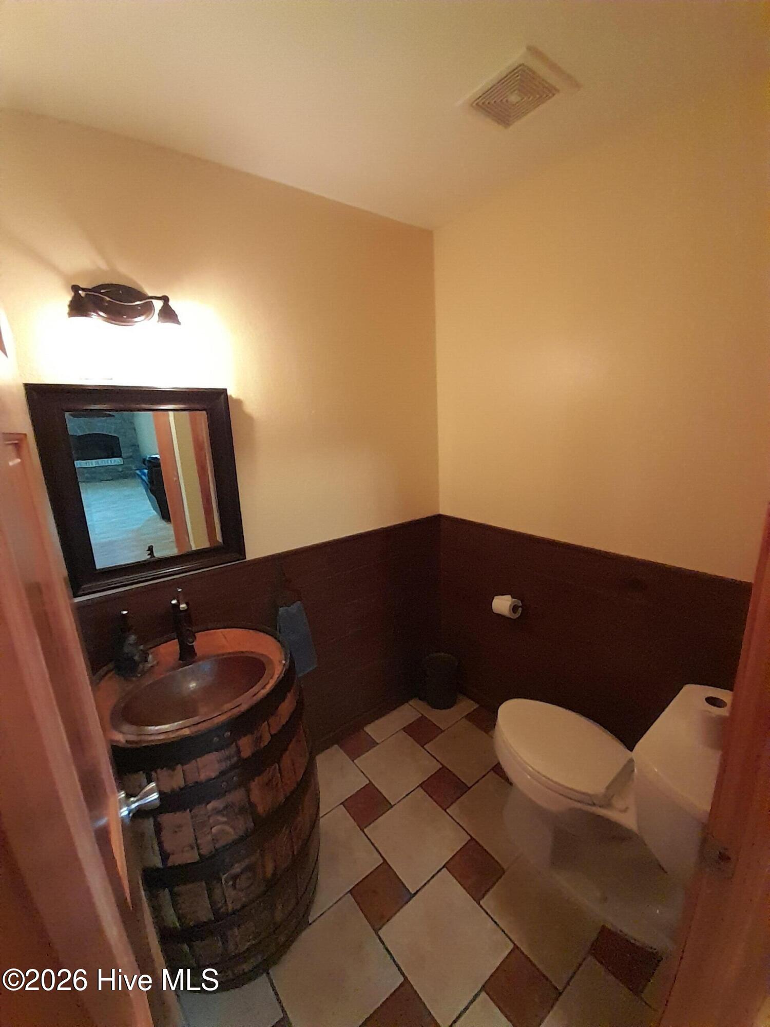 Main Level Half Bathroom