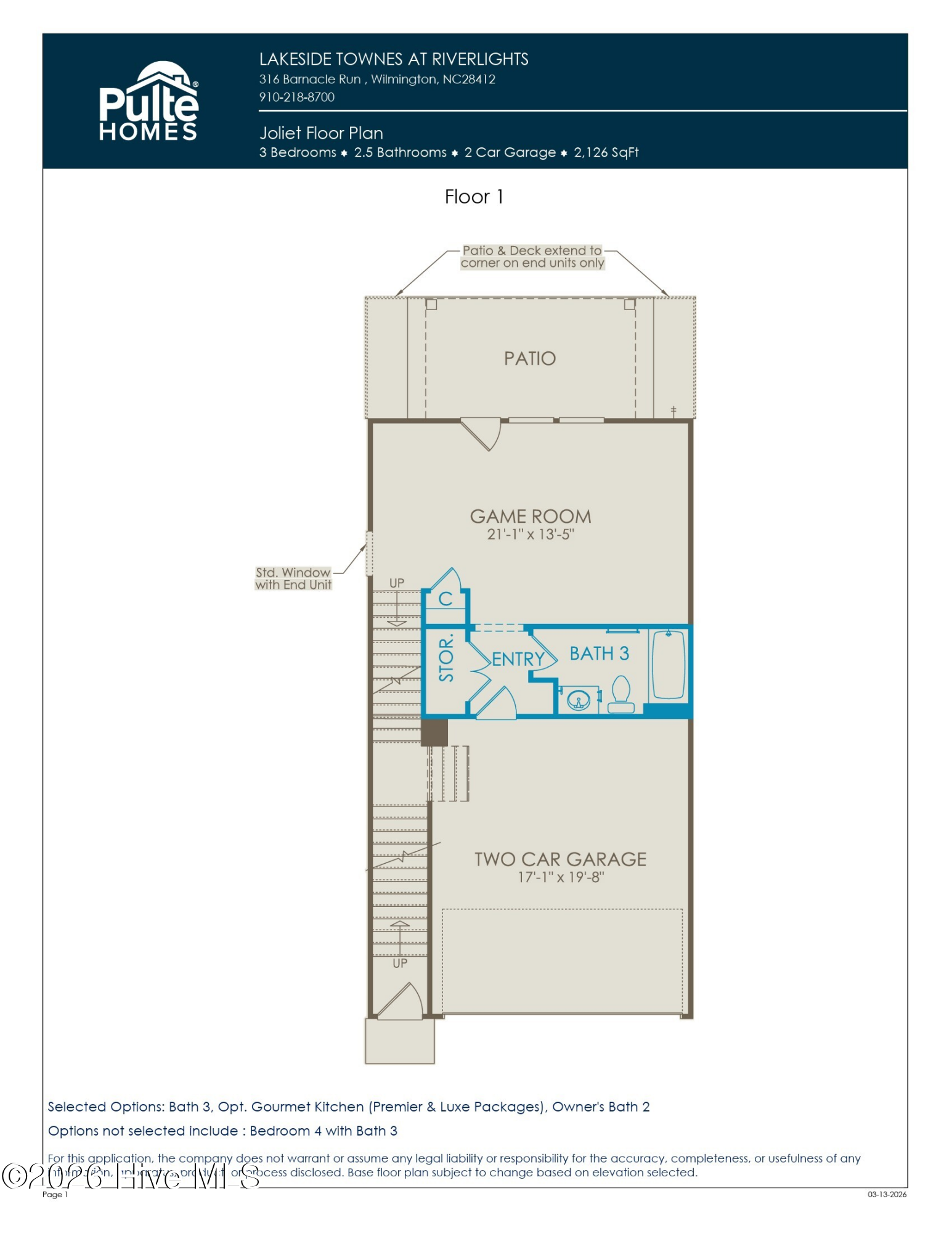 Townhouse For Sale - 320 Barnacle Run<br/> Wilmington, NC 28412