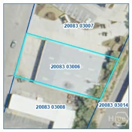 Aerial view and tax id.
