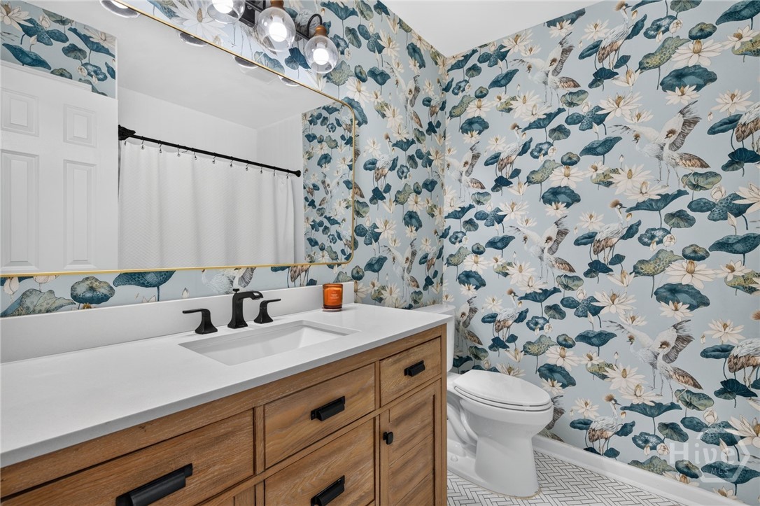 Hall bathroom