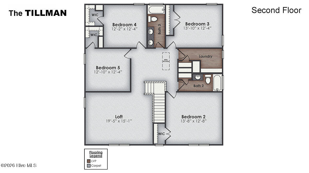 247 Surfside Landing Boulevard Lot 127, Hubert, NC 28539 – photo 3: Tillman-Second Floor