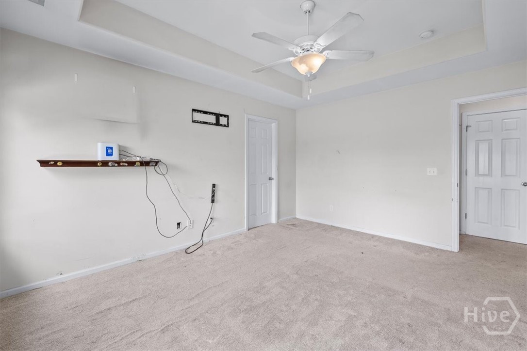 Primary bedroom, downstairs.