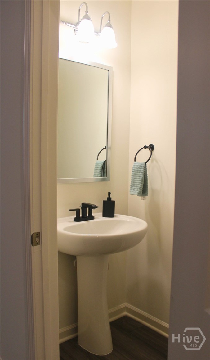 HALF BATH DOWNSTAIRS