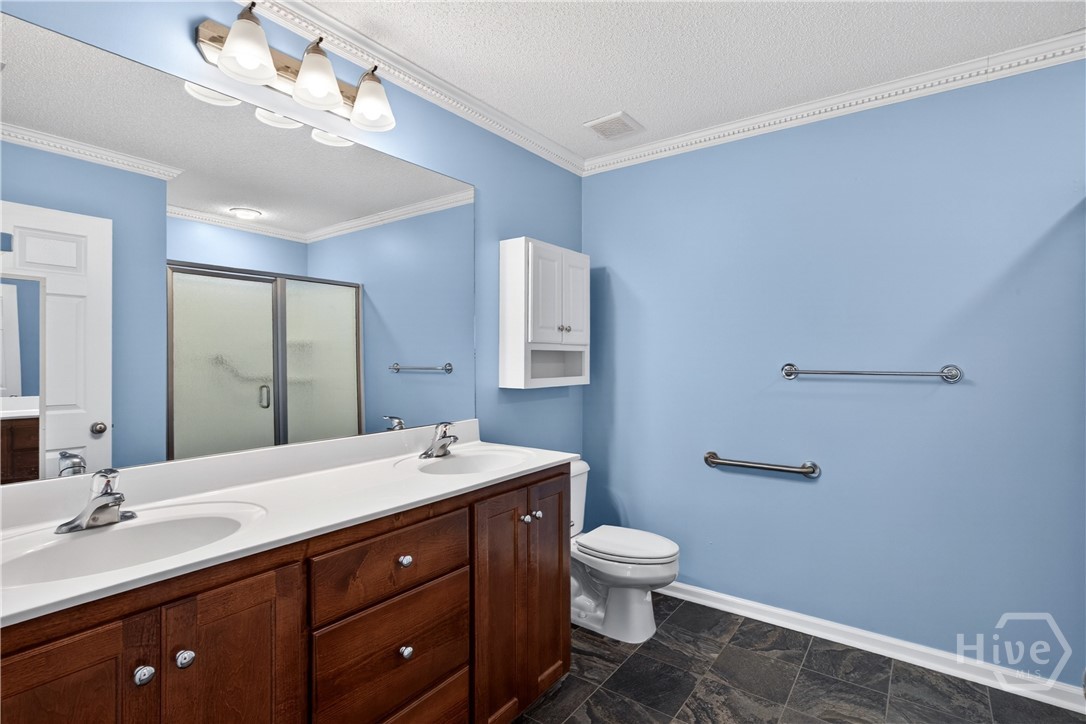 Entering the master bath