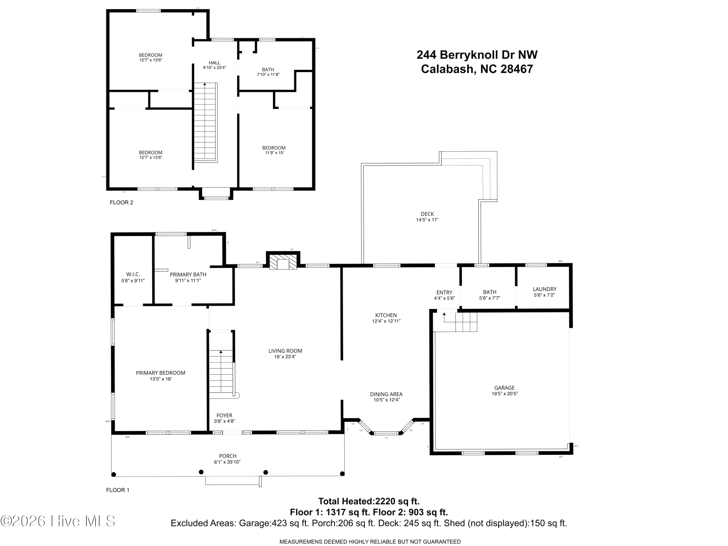 Homes For Sale - 244 Berryknoll Drive<br/> Calabash, NC 28467