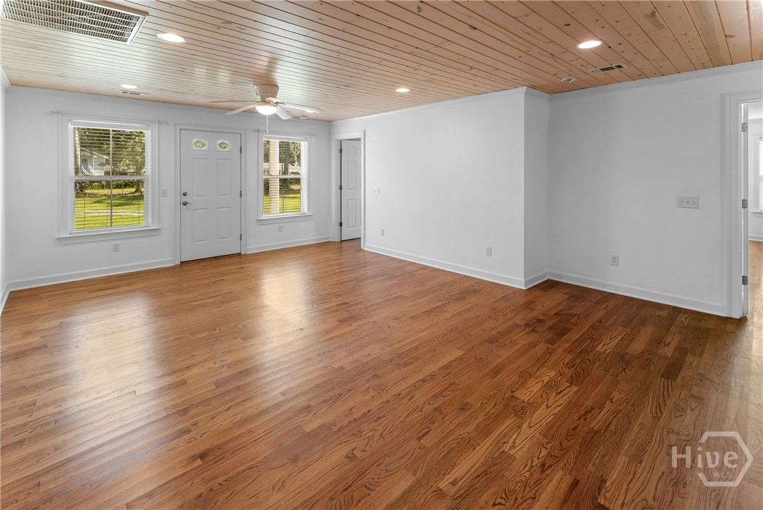 Warm and welcoming family room