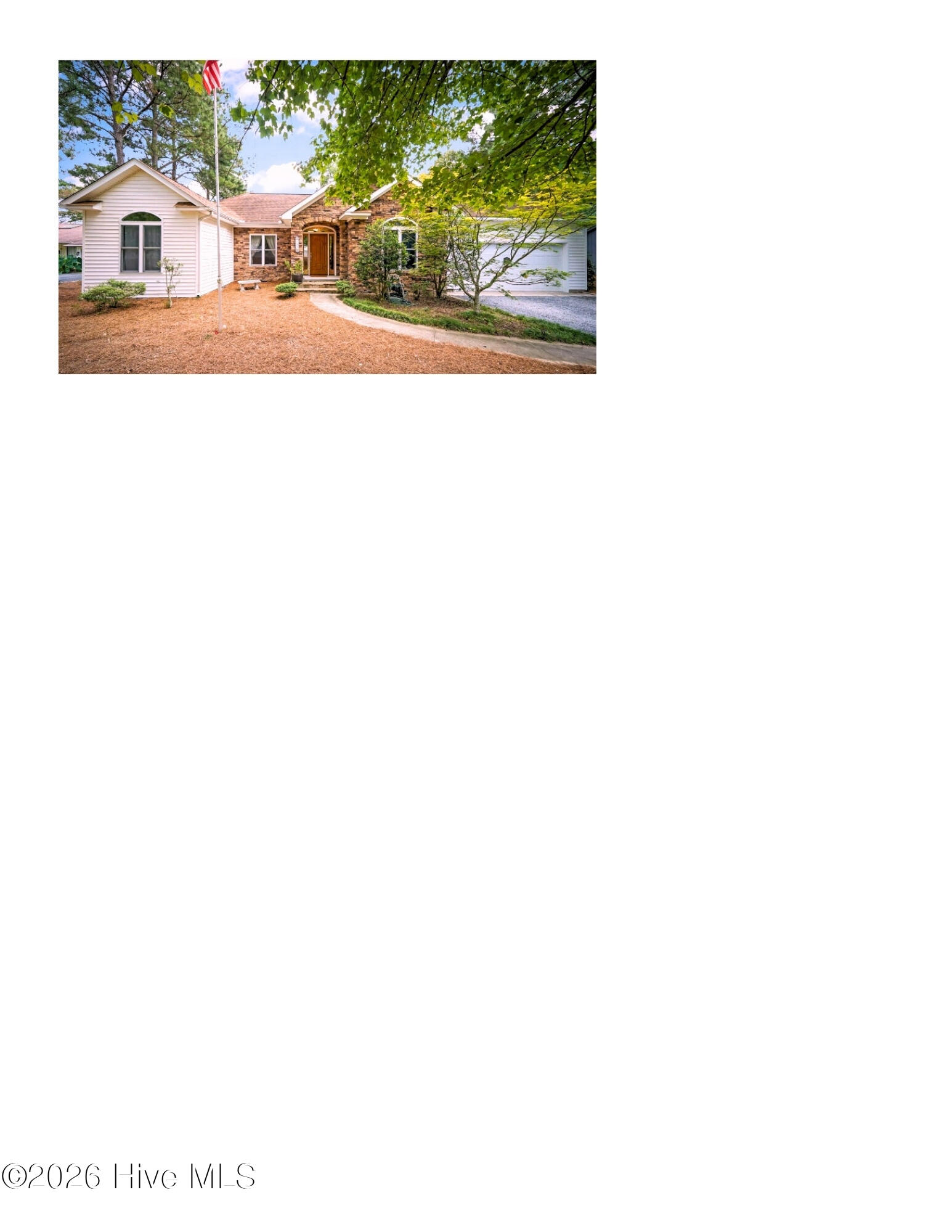 Exterior photo of 104 Fox Run Court, Seven Lakes, NC 27376. MLS: 100598339