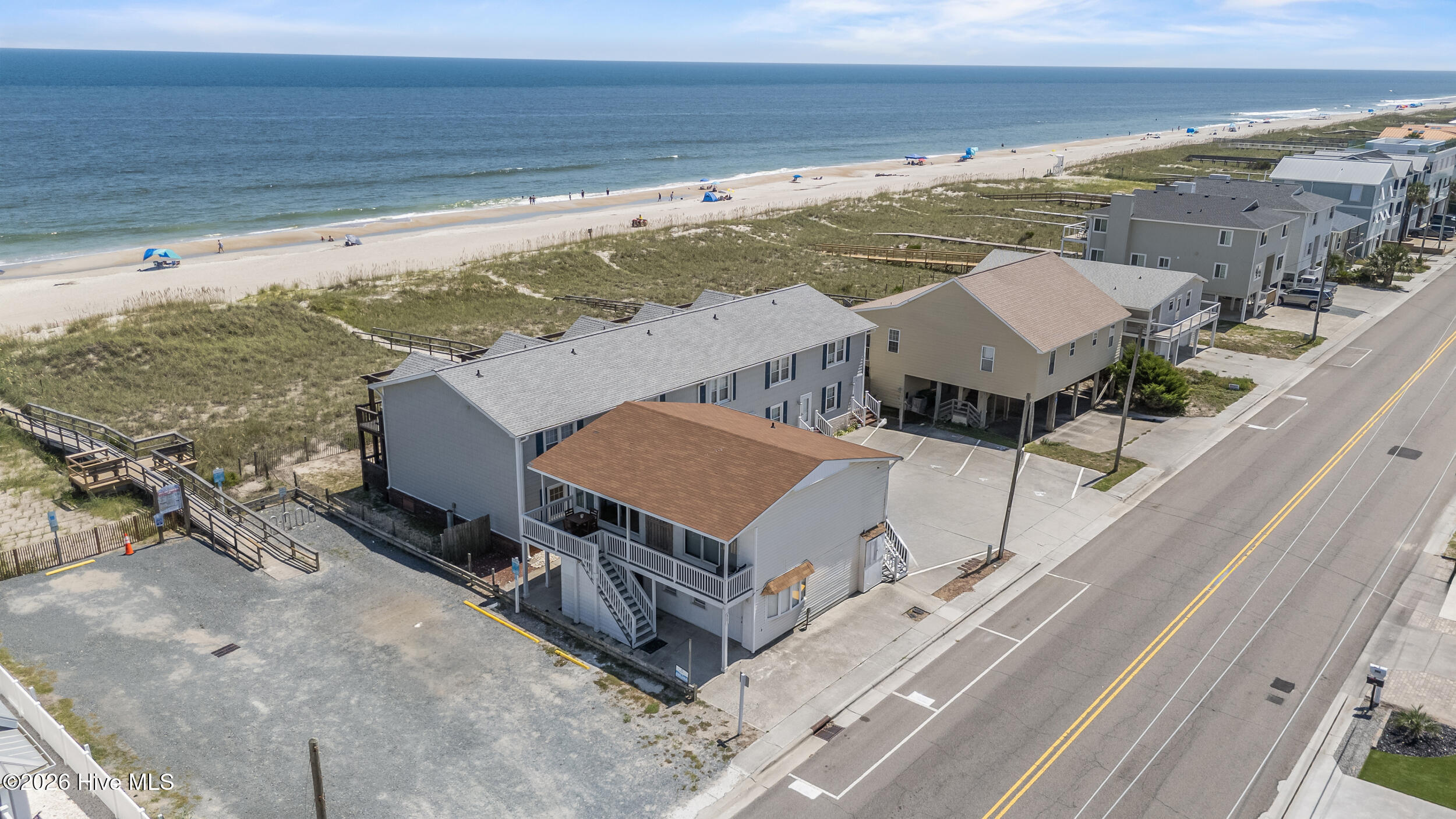 Exterior photo of 501 Fort Fisher Boulevard S Unit 6 & 7, Kure Beach, NC 28449. MLS: 100561706