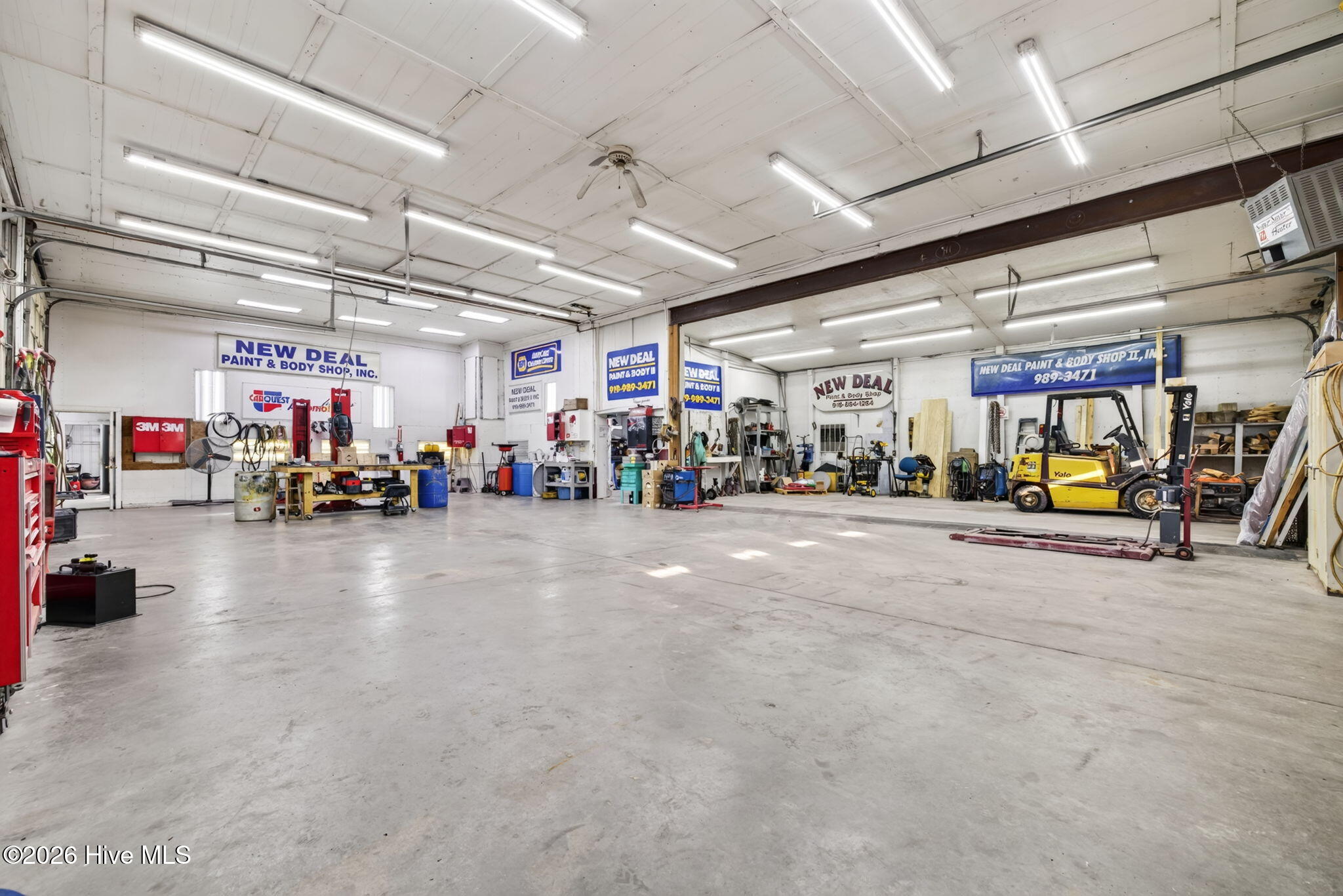 Main area in shop