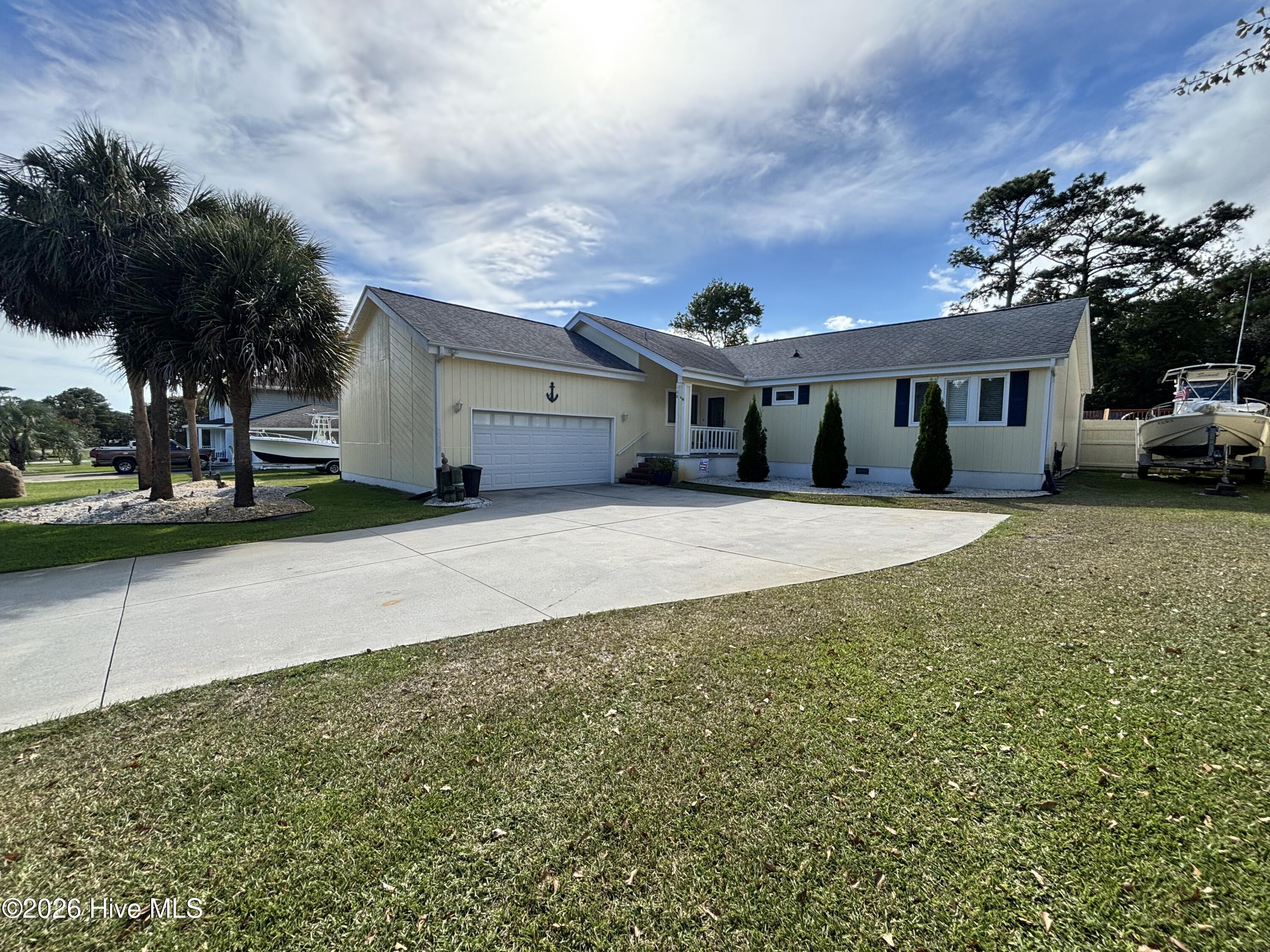 Exterior photo of 108 Gull Harbor Drive, Newport, NC 28570. MLS: 100605183
