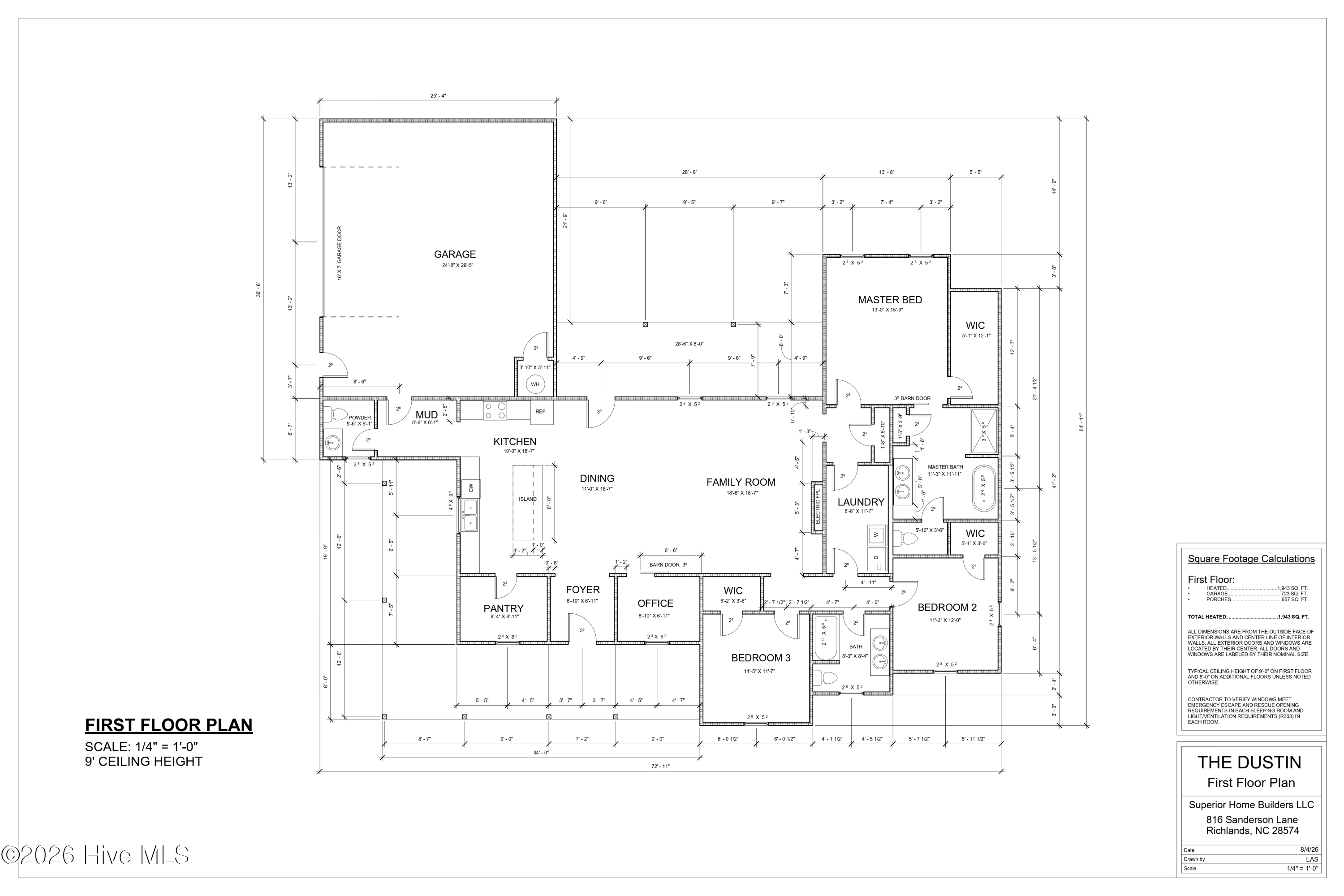 Exterior photo of 1200 N Williams Road, Pink Hill, NC 28572. MLS: 100608235