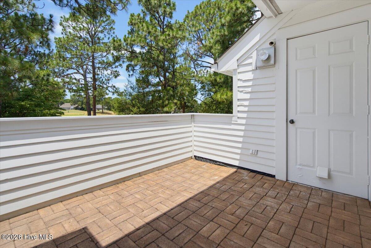 Back balcony