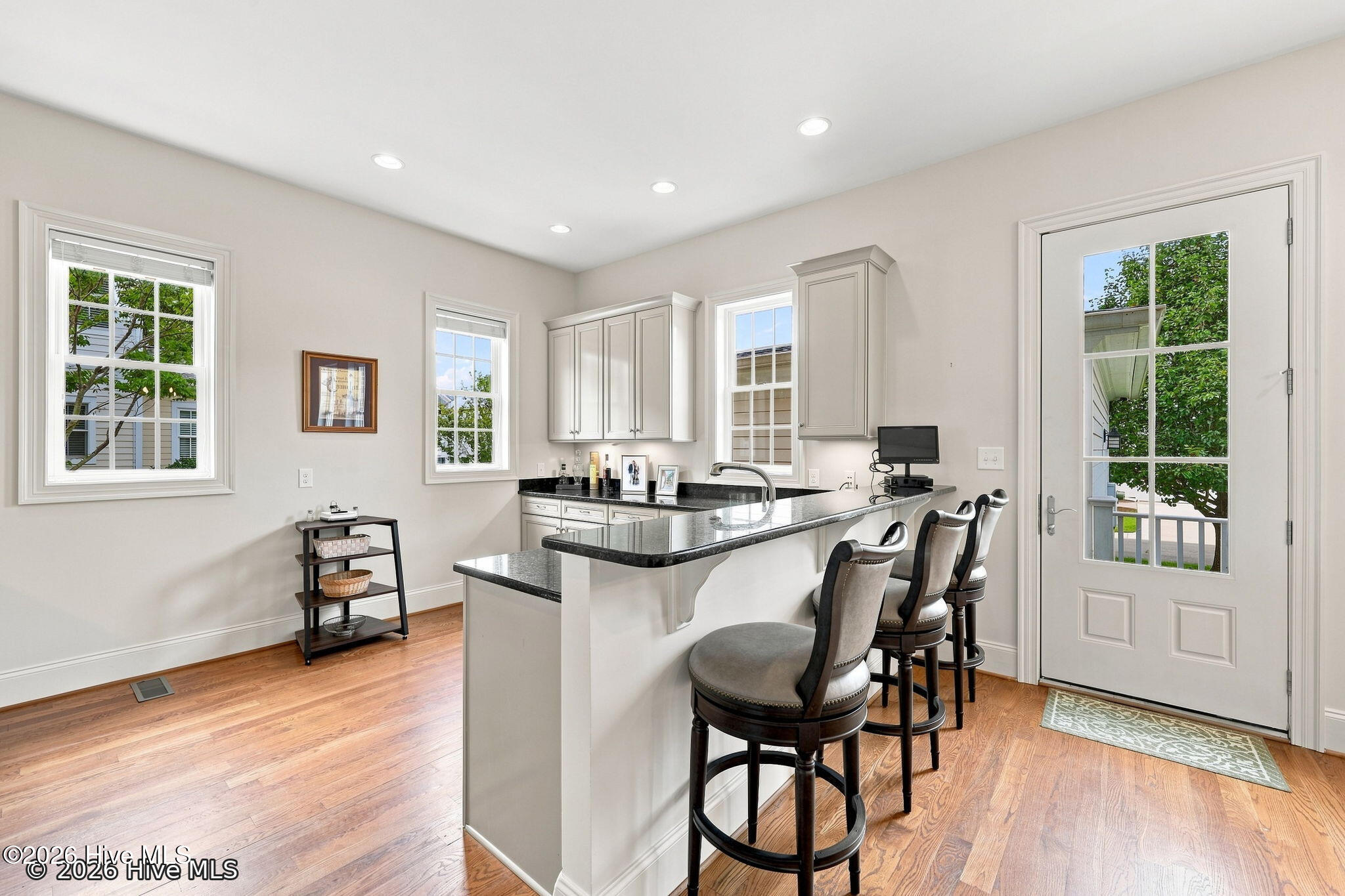 Kitchen View 1st Floor Showing Back Door