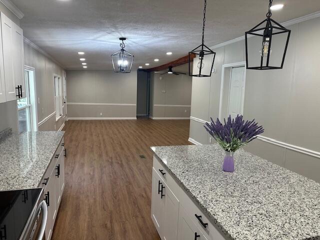 Kitchen to dining area