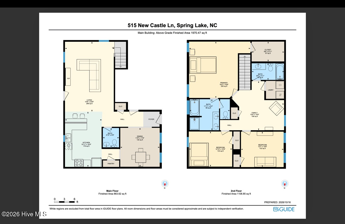 Exterior photo of 515 New Castle Lane, Spring Lake, NC 28390. MLS: 100611005