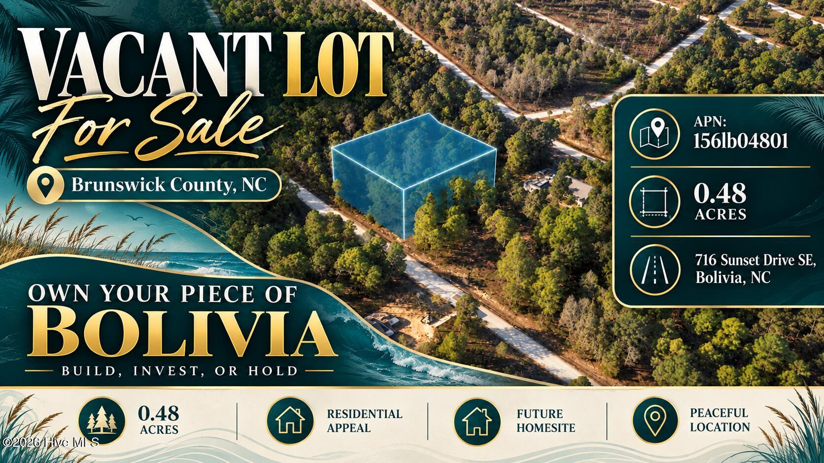 Listing photograph for 716 Sunset Drive SE, Bolivia, NC 28422