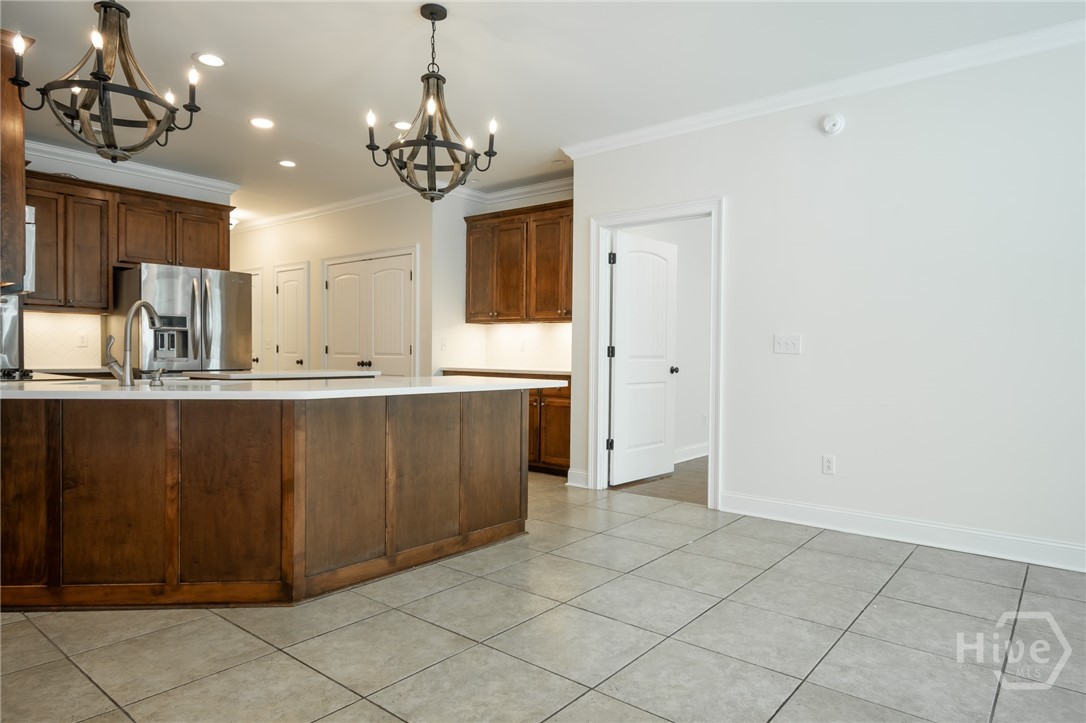 Breakfast nook with eat in kitchen