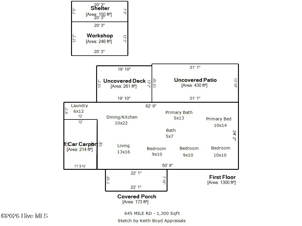 Homes For Sale - 645 Mile Road<br/> Vanceboro, NC 28586