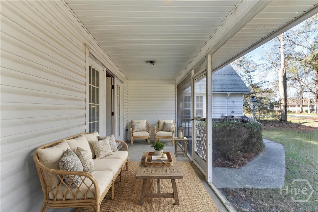 Screened Porch - Virtually Staged