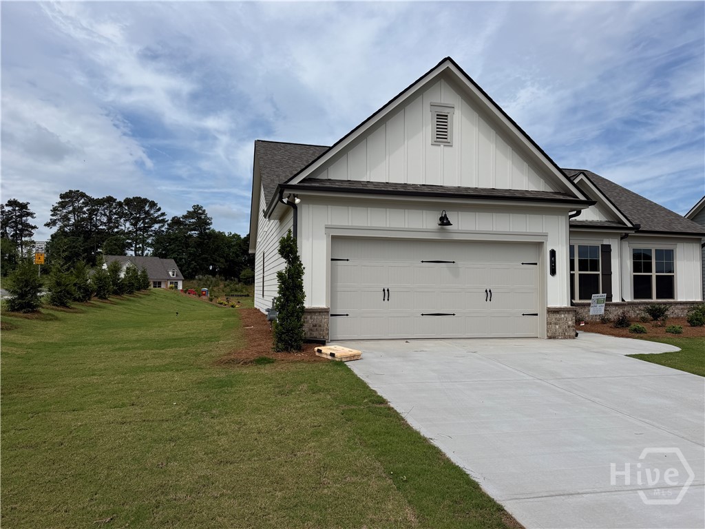 Lots of space between homes