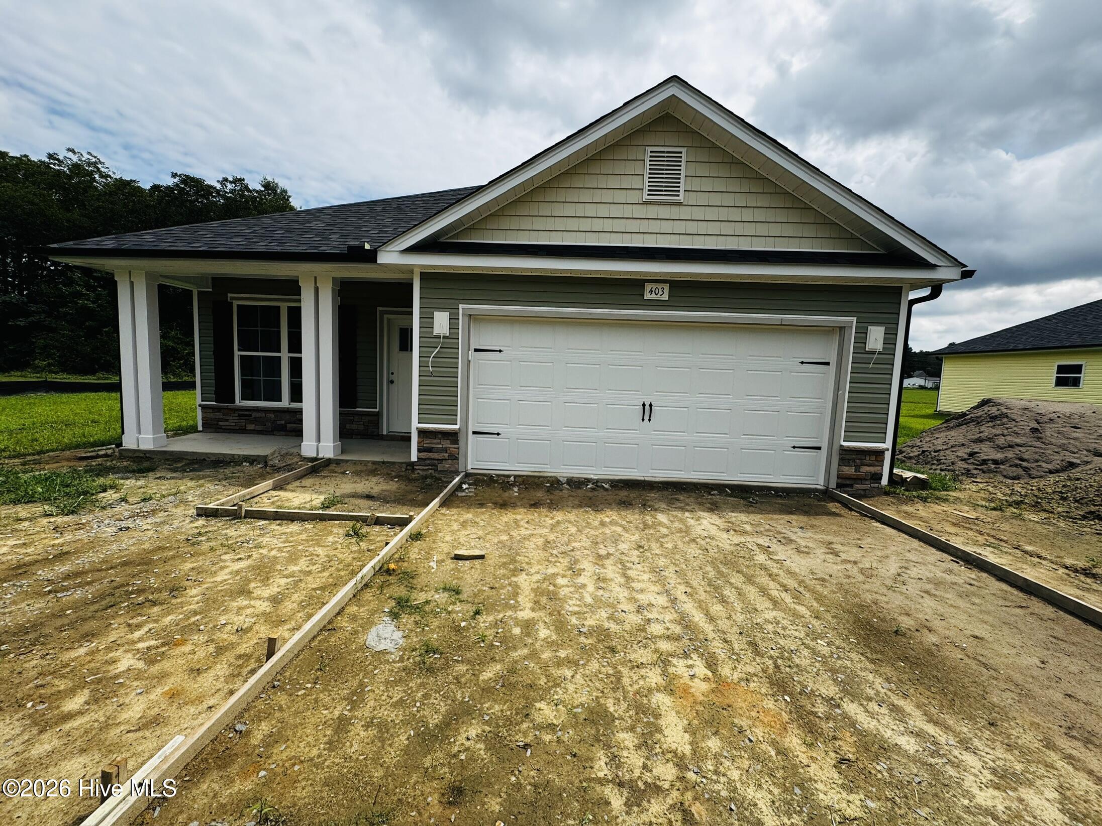 Exterior photo of 403 S Carey Street Lot 69, La Grange, NC 28551. MLS: 100594537
