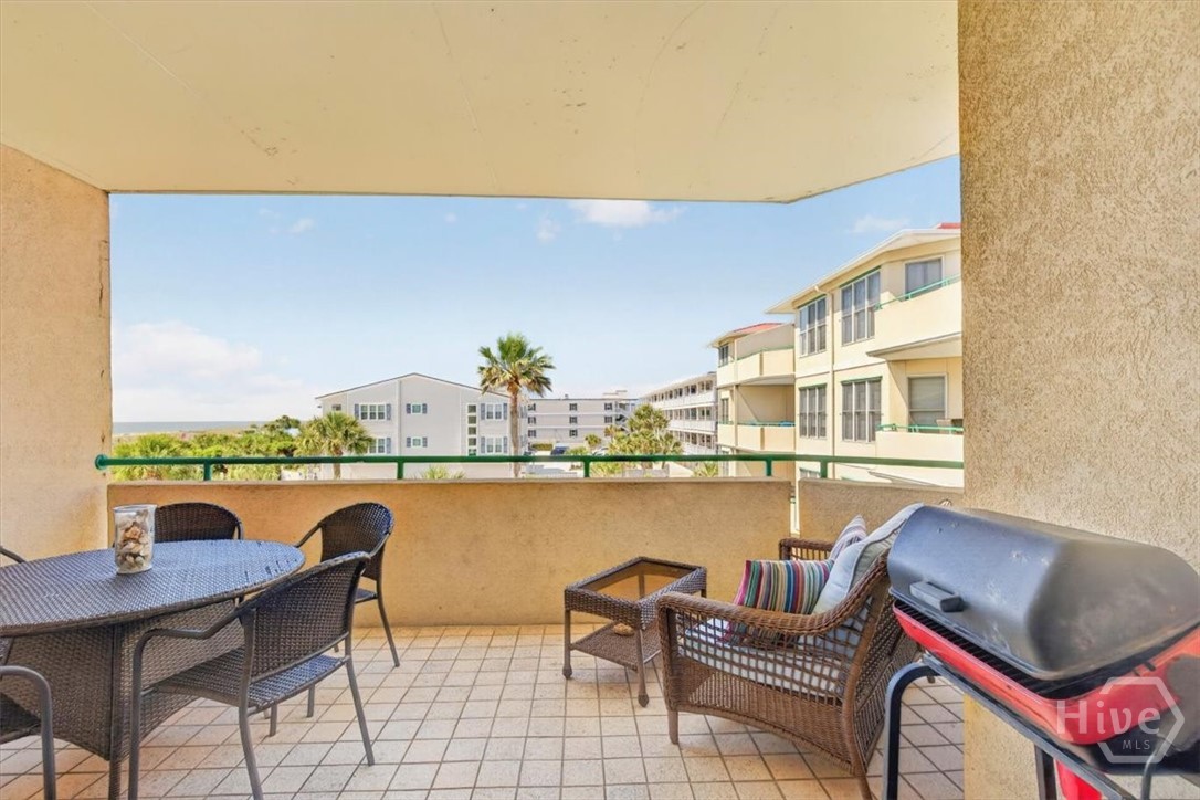 Private balcony overlooking the Atlantic Ocean!
