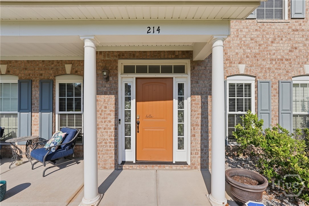 Covered entryway